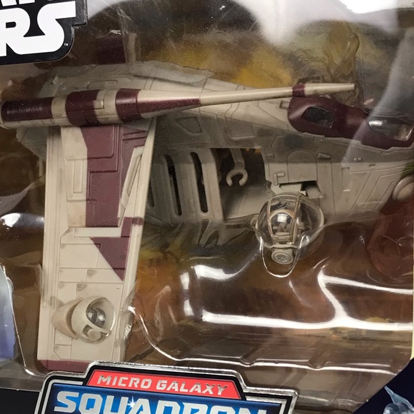 Star Wars Micro Galaxy Squadron Republic Laat Aircraft Series 2 Kids Toy Ages 8+ - Picture 5 of 9